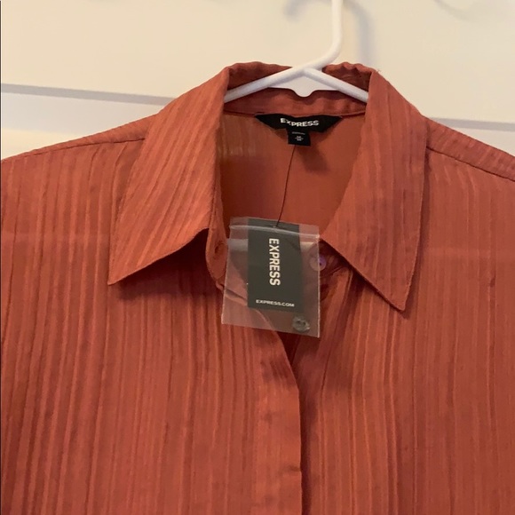 Express silk button up - Picture 3 of 3